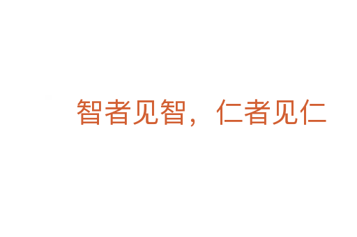 智者见智,仁者见仁
