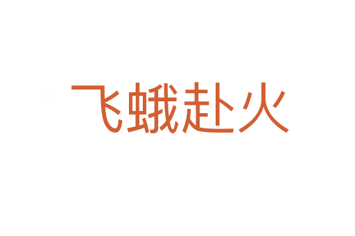 飞蛾赴火