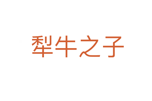 犁牛之子