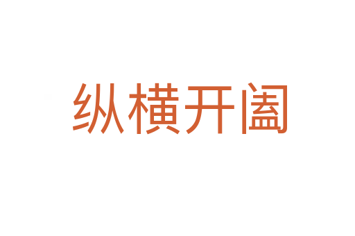 纵横开阖