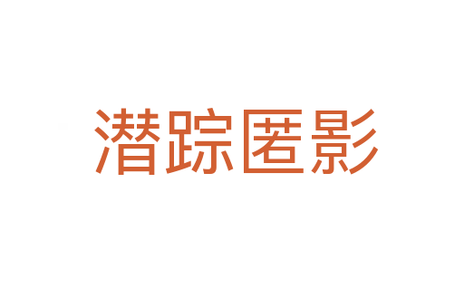 潜踪匿影
