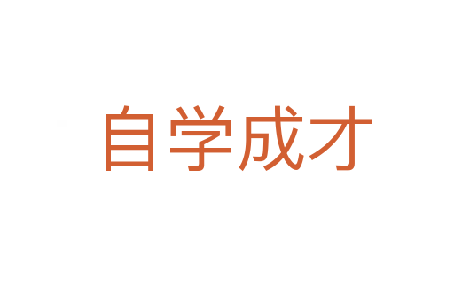 自学成才