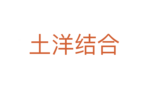 土洋结合