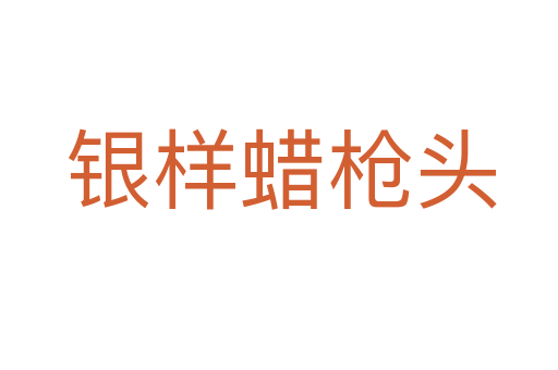 银样蜡枪头