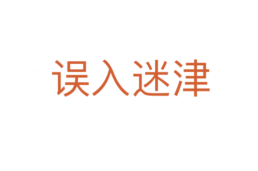 误入迷津