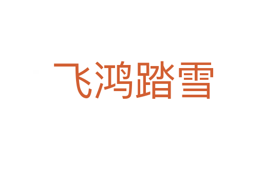 飞鸿踏雪