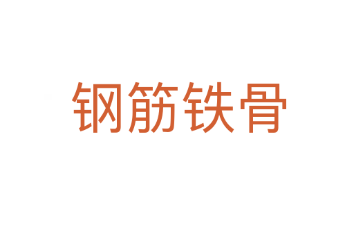 钢筋铁骨