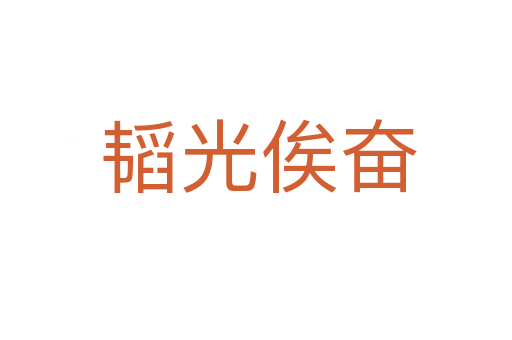韬光俟奋