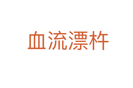 血流漂杵