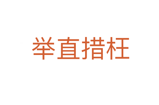 举直措枉