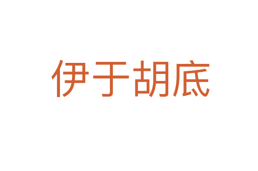 伊于胡底