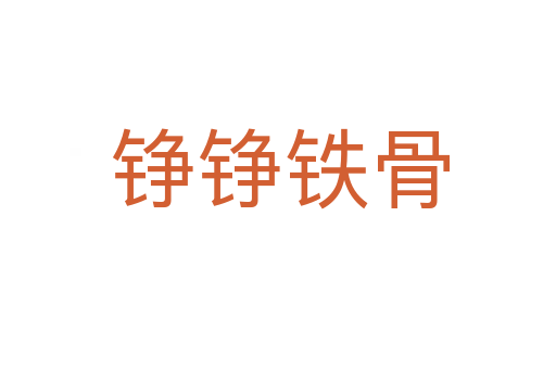 铮铮铁骨