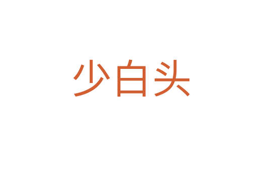 少白头
