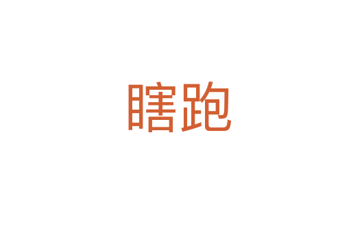 瞎跑