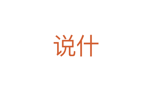 说什