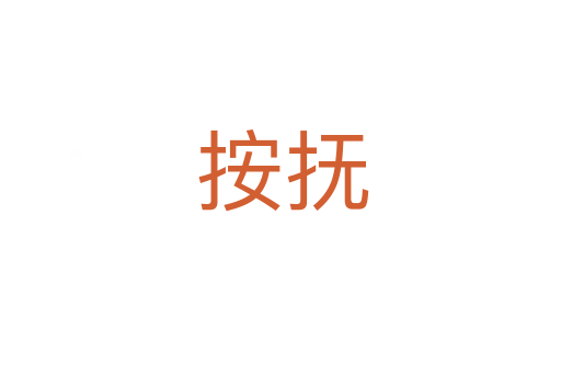 按抚