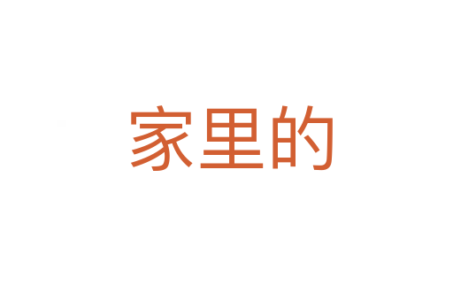 家里的
