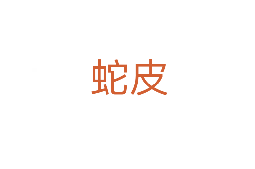 蛇皮