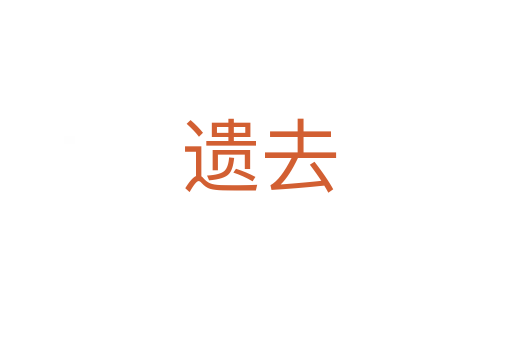 遗去
