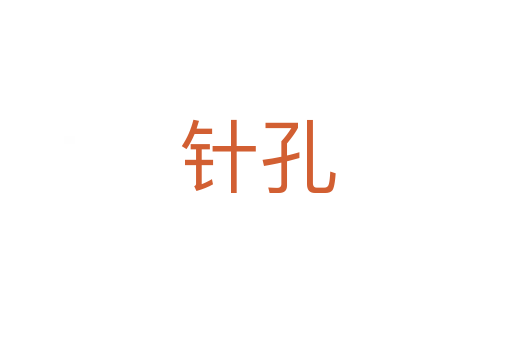针孔