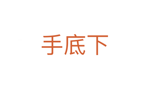 手底下