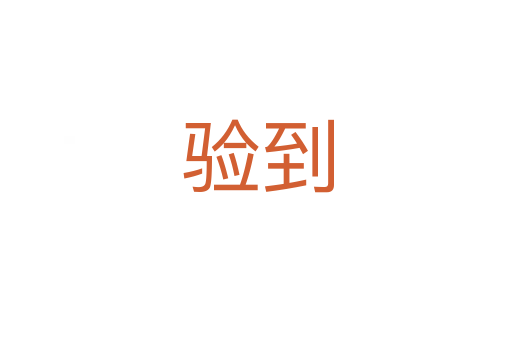 验到
