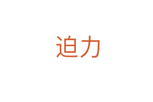 迫力