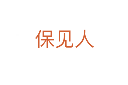 保见人