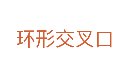环形交叉口