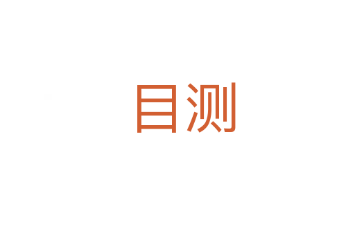 目测