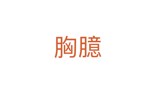 胸臆
