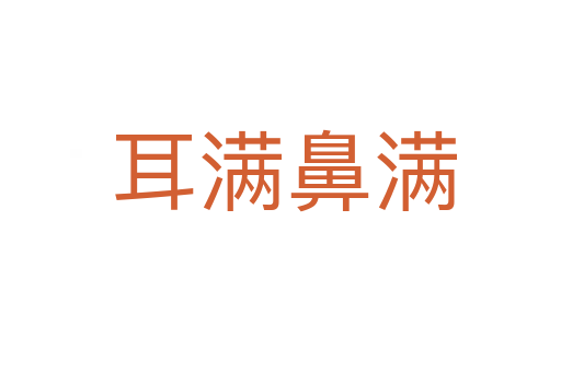 耳满鼻满