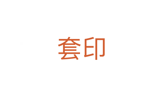 套印
