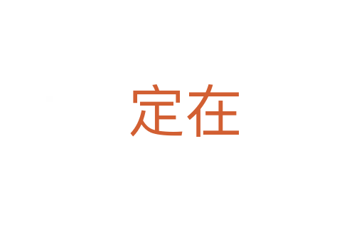 定在