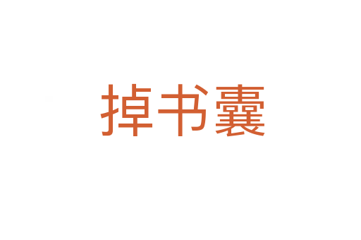 掉书囊