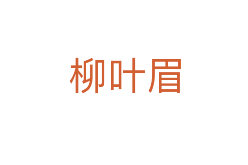 柳叶眉