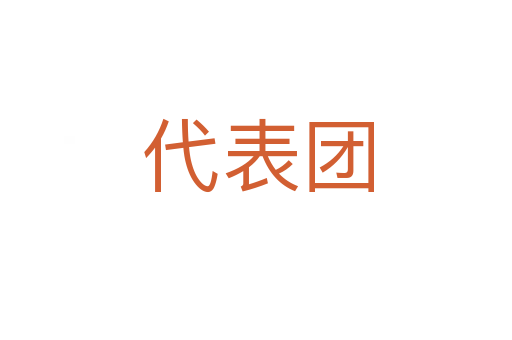 代表团