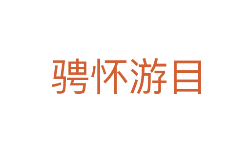 骋怀游目