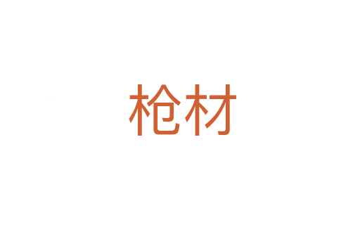 枪材