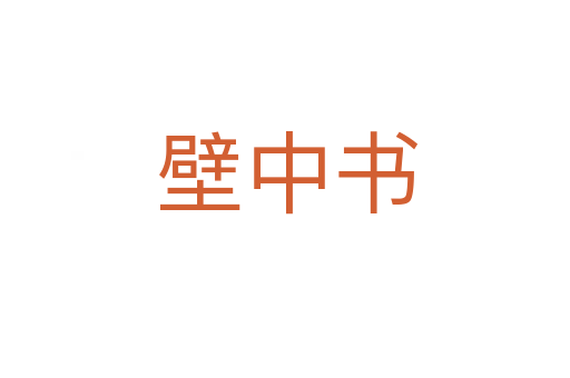 壁中书