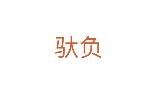 驮负
