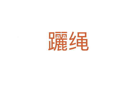 躧绳