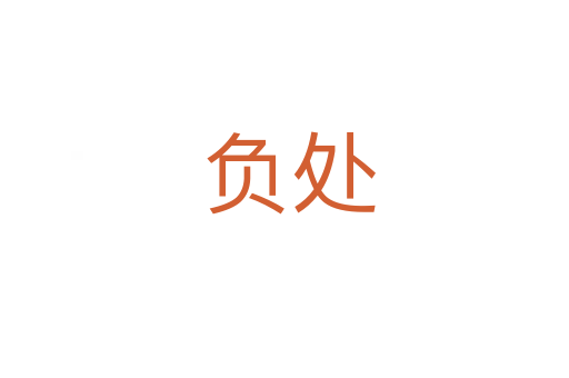 负处