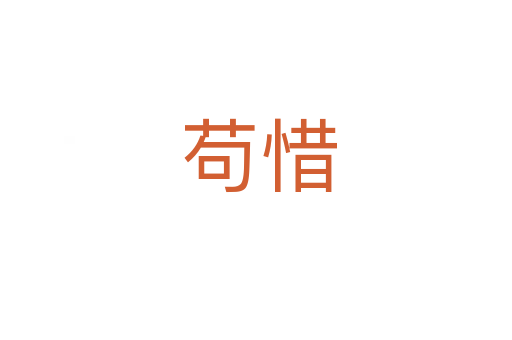 苟惜
