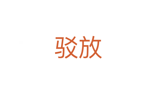 驳放
