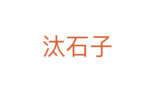 汰石子