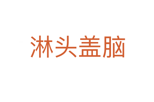 淋头盖脑
