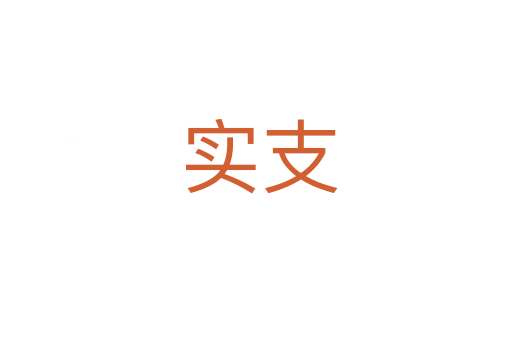 实支
