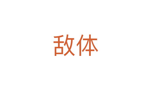敌体