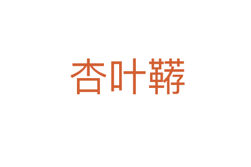 杏叶鞯